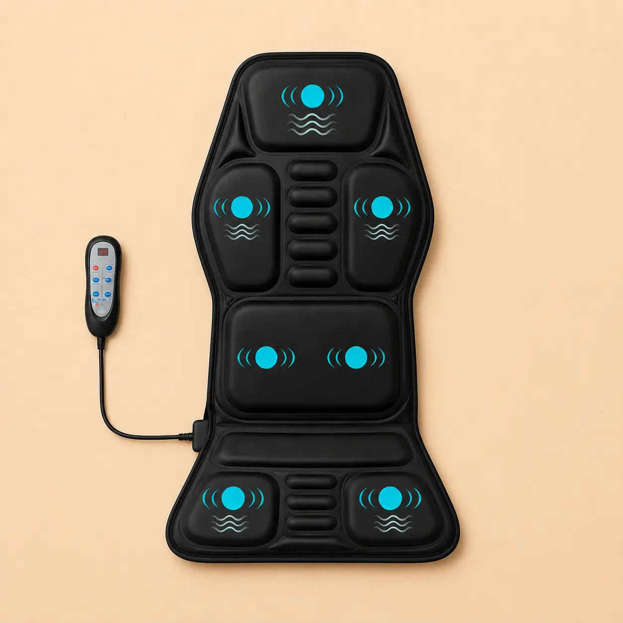 PULSECOMFORT 9D™ | Coussin Massant Intelligent Multi-Zones FITNESS ZEN STORE