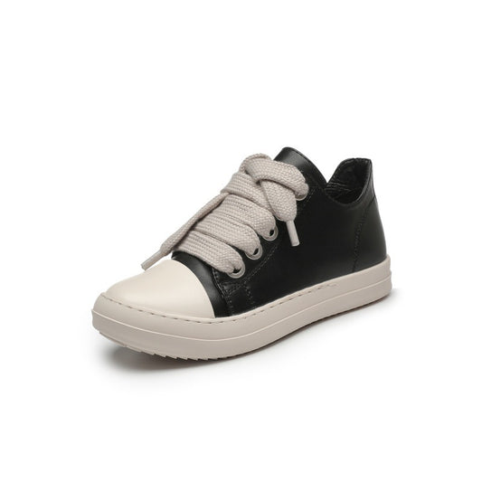 Baskets femmes  avec lacets épais