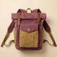 Sac à Dos Rétro Canvas — Style Vintage FITNESS ZEN STORE