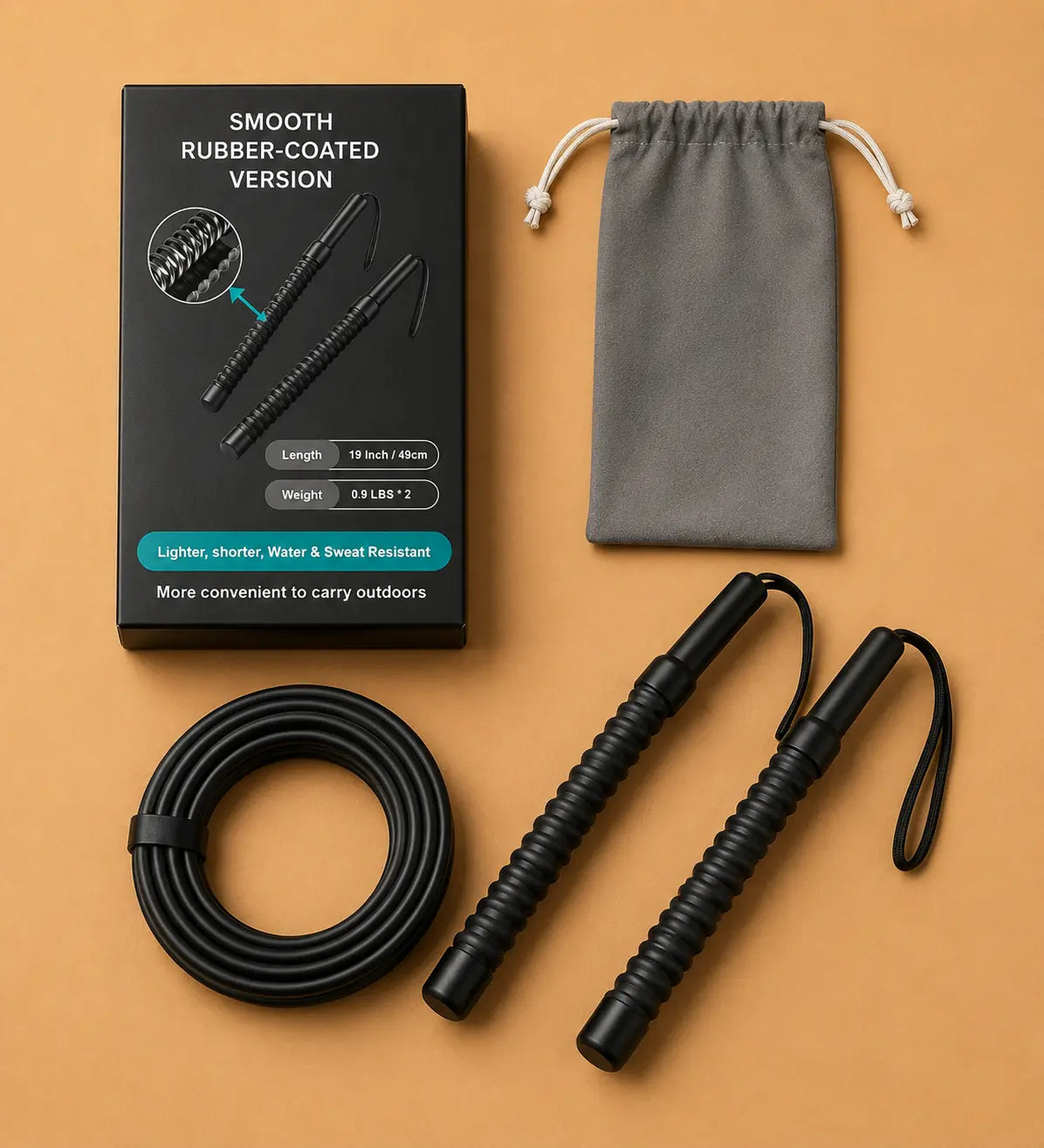 Battle Rope Sans Fil | Cardio HIIT Intensif FITNESS ZEN STORE