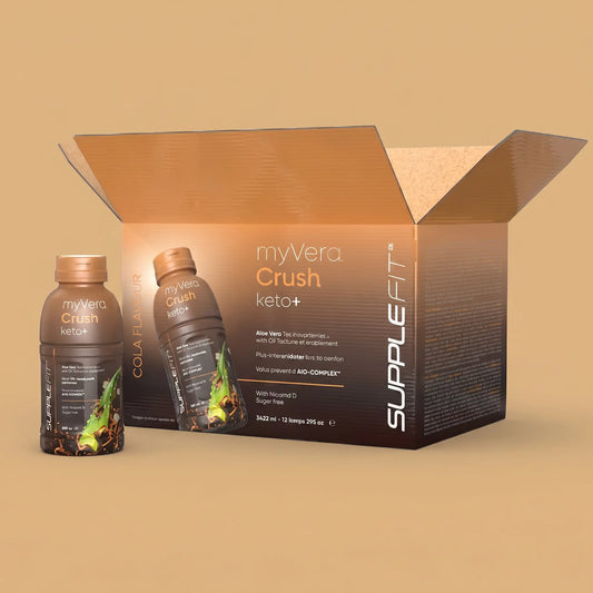MYVERA CRUSH Keto+ | Boisson Énergisante Cétogène avec Caféine FITNESS ZEN STORE