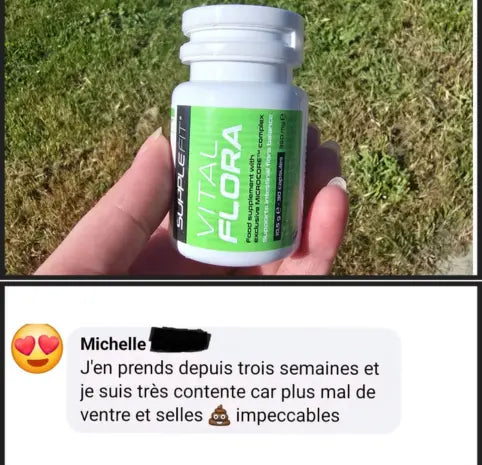 VITALFLORA MICROCORE™ | Probiotiques 25 Milliards - Flore Intestinale FITNESS ZEN STORE