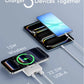 10,000Mah Magnetic Wireless Power Bank with LED Display | 22.5W Fast Charging Magsafe Battery Pack with Stand | Compatible with Iphone 17/16/15/14/13/12 Series | Portable Charger Foldable Lithium Ion Travel Essential Usb Type