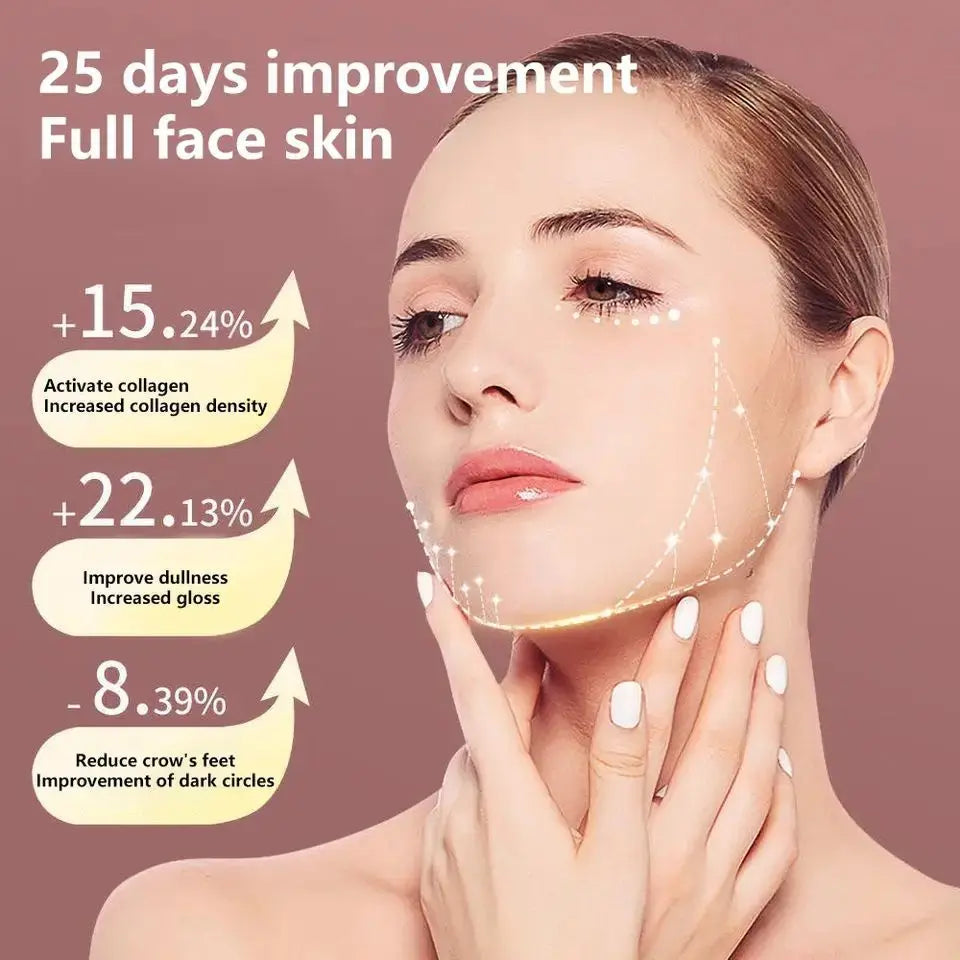 Facial Lifting Massager 12 Gears Electric Facial Massager V-Line Face Lifting Slimming Vibration Device Home Use Beauty Tool