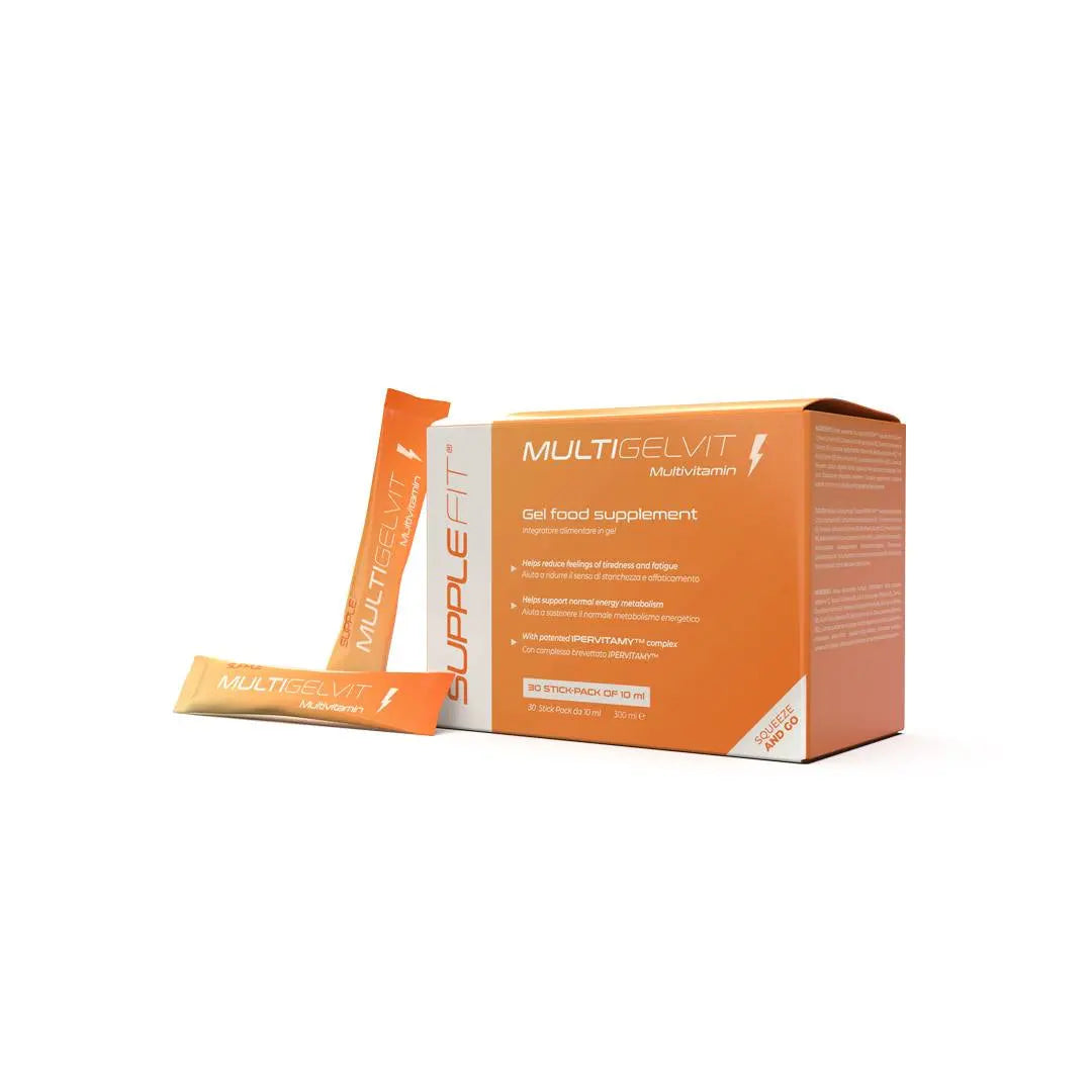MULTIGELVIT IPERVITAMY™ | Complexe Multivitaminé en Gel Goût Mandarine - FITNESS ZEN STORE