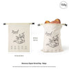 Sac à Pain Réutilisable en Cire d'Abeille | Coton Bio & Zippé FITNESS ZEN STORE