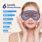 Hot Compress and Massage Eye Mask Electric Heated Eye Massager for Relieve Eye Strain Dark Circles Sleeping Mask Eyeshades