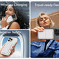 10,000Mah Magnetic Wireless Power Bank with LED Display | 22.5W Fast Charging Magsafe Battery Pack with Stand | Compatible with Iphone 17/16/15/14/13/12 Series | Portable Charger Foldable Lithium Ion Travel Essential Usb Type