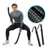 Cordless Battle Ropes, Home Fitness Equipment, Integrated Non-slip Handles, Rubber-coated Springs, Unisex, Suitable For Indoor And Outdoor Training, HIIT Training, Low-impact Cardio Training. - FITNESS ZEN STORE