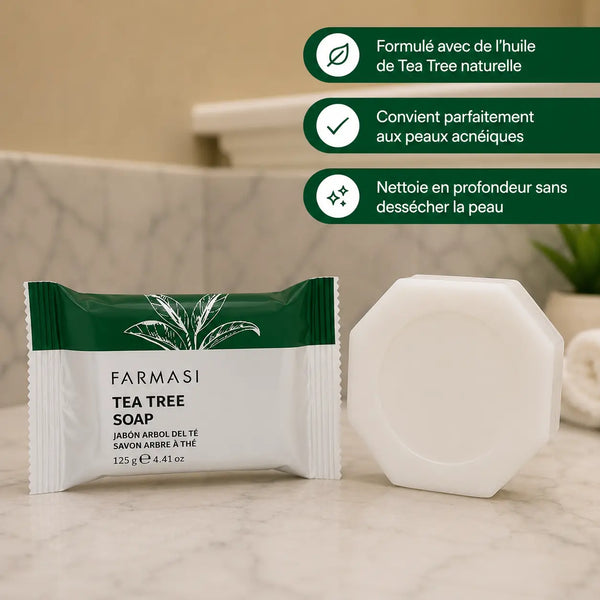 Savon Tea Tree Purifiant FITNESS ZEN STORE