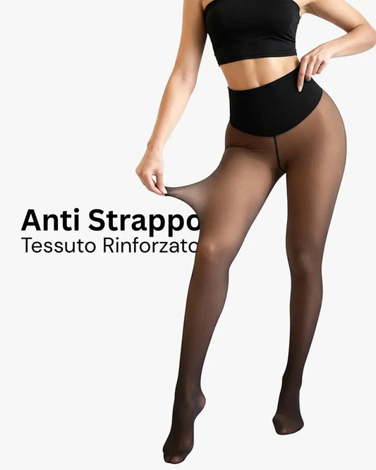VELOURZEN™ | Legging Thermique Femme Sculptant Polaire & Effet Jambes Nues - FITNESS ZEN STORE