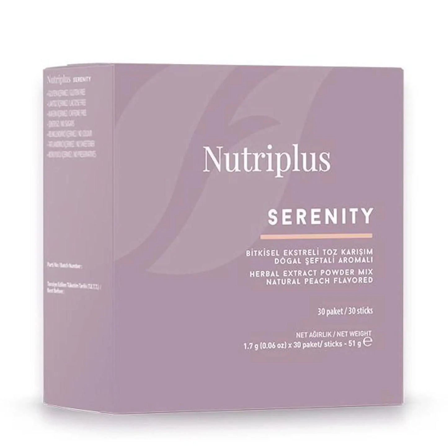 Nutriplus Serenity Pêche - FITNESS ZEN STORE